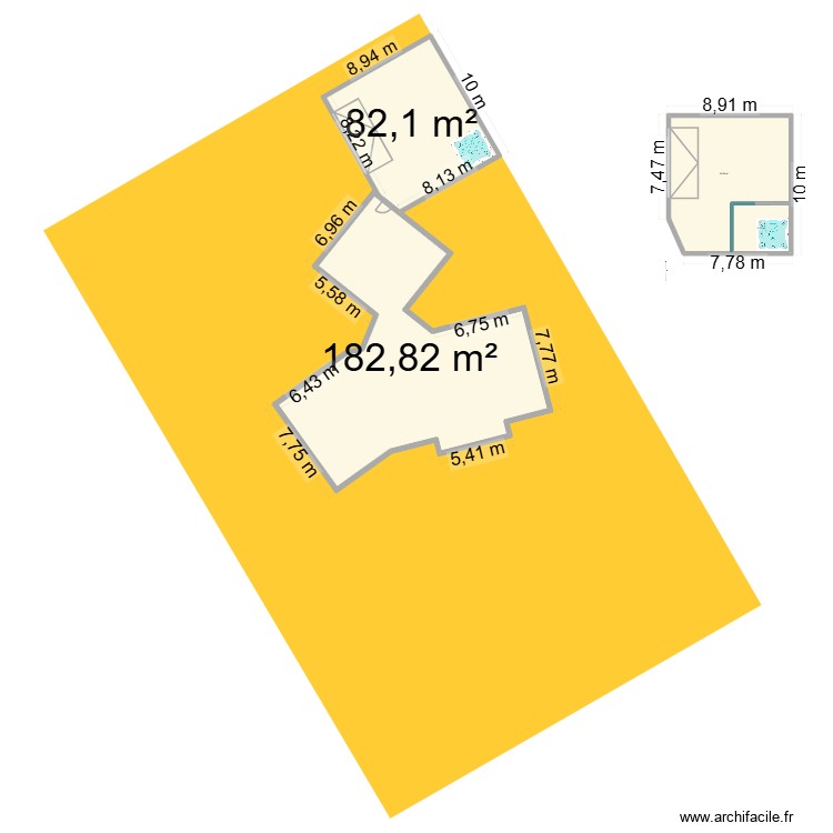 GARAGE. Plan de 0 pièce et 0 m2