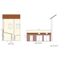 plan façade après