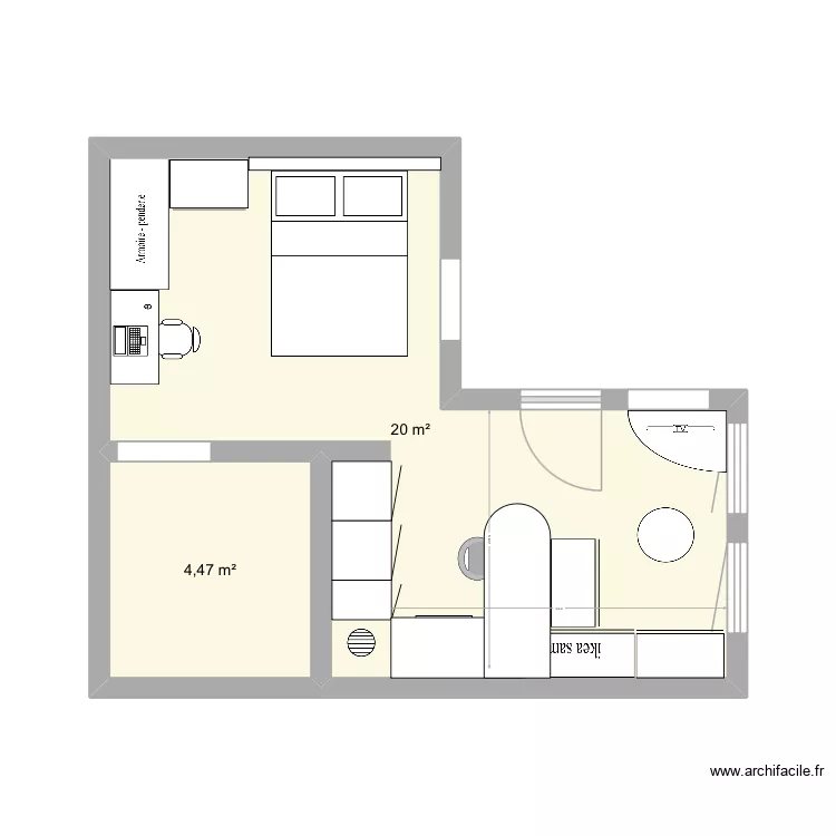 Plan Embarthe_1. Plan de 2  et 24 m²