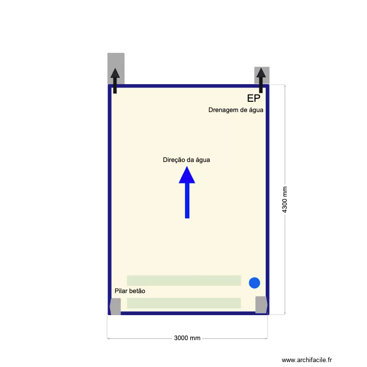 Christophe desimpel. Plan de 1  et 12 m²