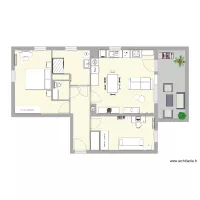 Appartement 3 pi&egrave;ces lot 104 r&eacute;sidence Saint-Jacques