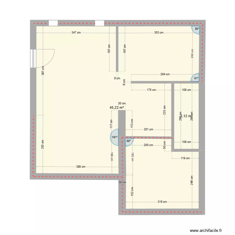 plan chalet. Plan de 
