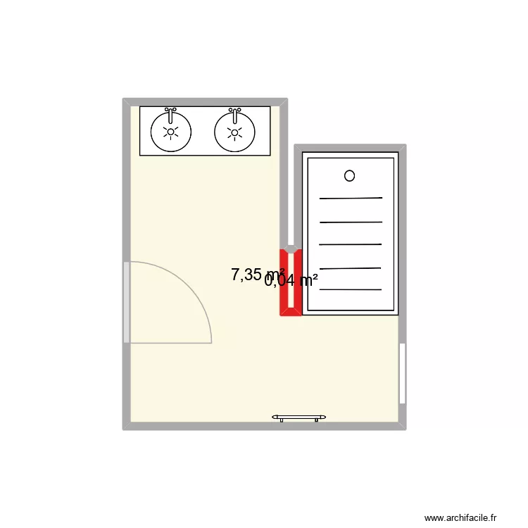 dumercq st martin de hinx. Plan de 2 et 7 m² dumercq st martin de hinx. Plan de 2 et 7 m²