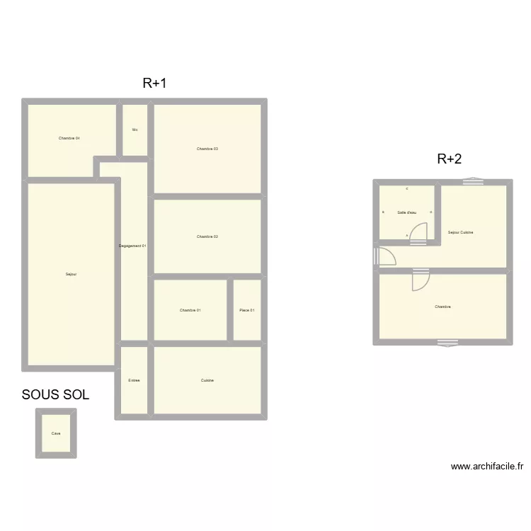 350602801. Plan de 14  et 179 m²