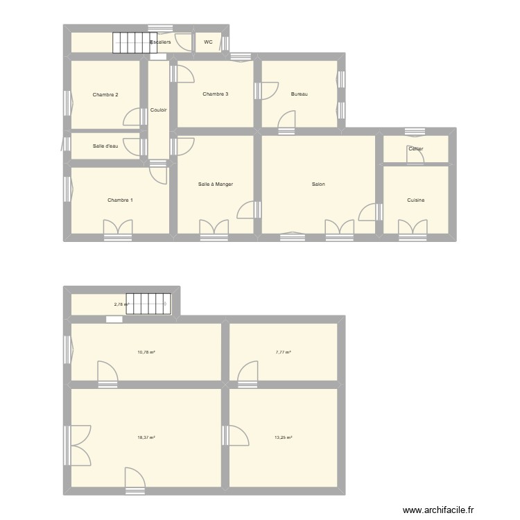 loubet. Plan de 0 pièce et 0 m2