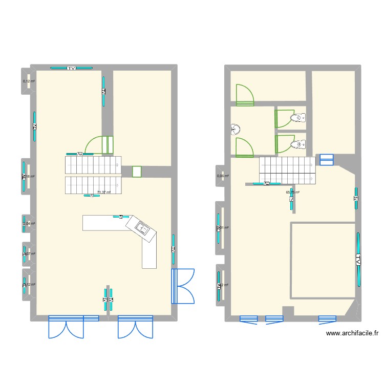 BAR LE GOAT. Plan de 0 pièce et 0 m2