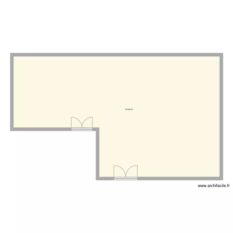 Cuisine. Plan de 1 pièce et 151 m² Cuisine. Plan de 1 pièce et 151 m²
