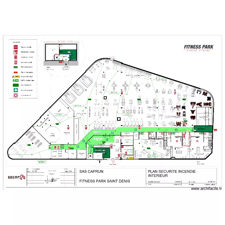 PLAN ST DENIS DEF ECH 1 170 NOV 2025. Plan de 