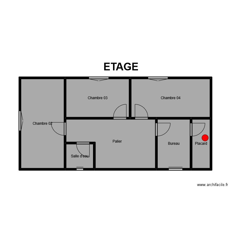 malcoste ami 2. Plan de 7 pièces et 40 m2