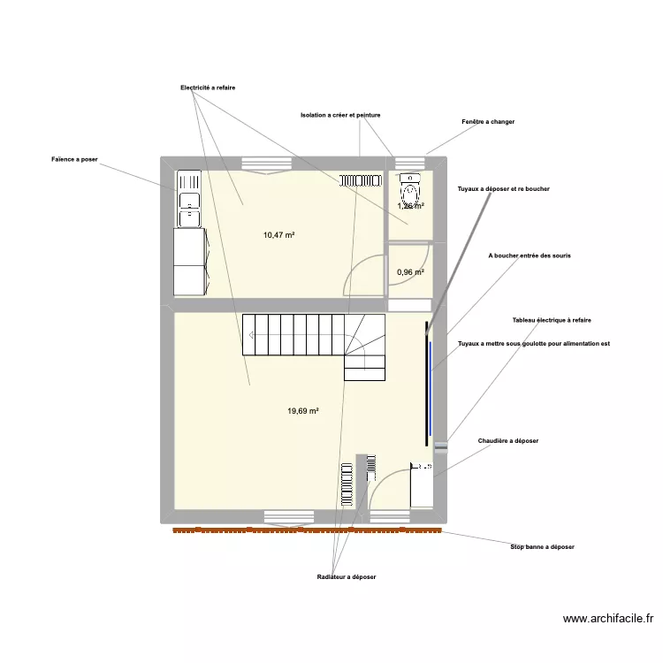 Rdc  marignane 2. Plan de 4  et 32 m²
