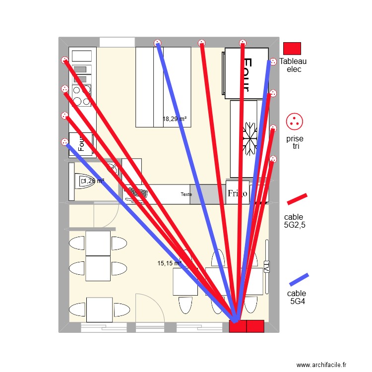 la casa TRIPHASE. Plan de 0 pièce et 0 m2