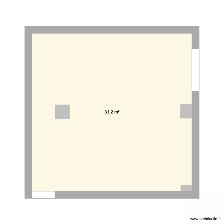 BUREAU SFM. Plan de 1 et 31 m² BUREAU SFM. Plan de 1 et 31 m²