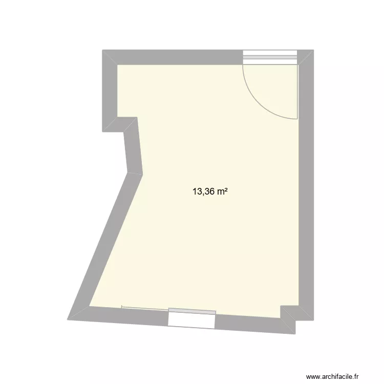 joker dudelange. Plan de 1  et 13 m²