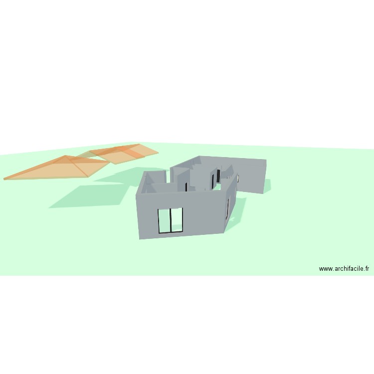 home. Plan de 4 pièces et 62 m2