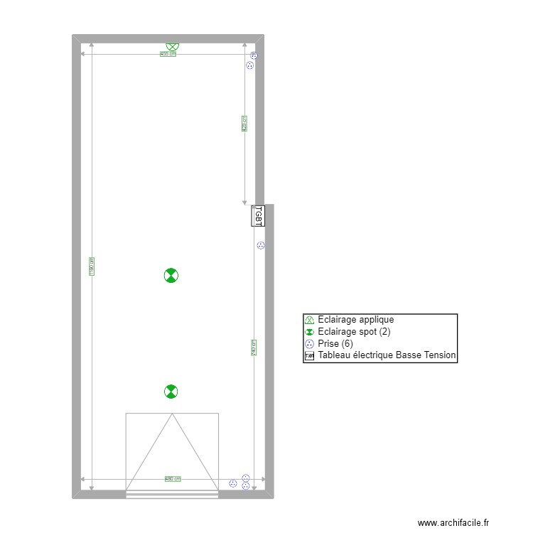 shema electrique. Plan de 0 pièce et 0 m2