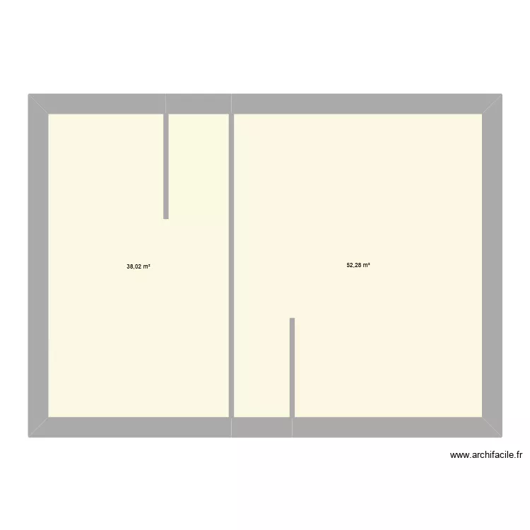 lot 22juil26. Plan de 2  et 90 m²
