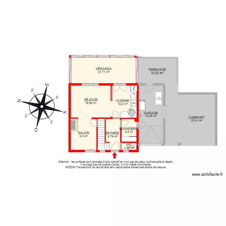 BI18772 -. Plan de 