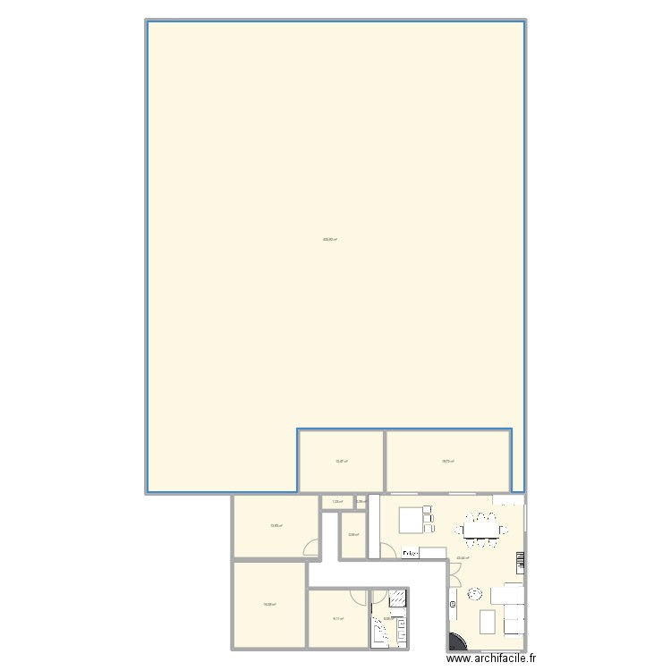 Maison Marmoutier. Plan de 11 pièces et 549 m2