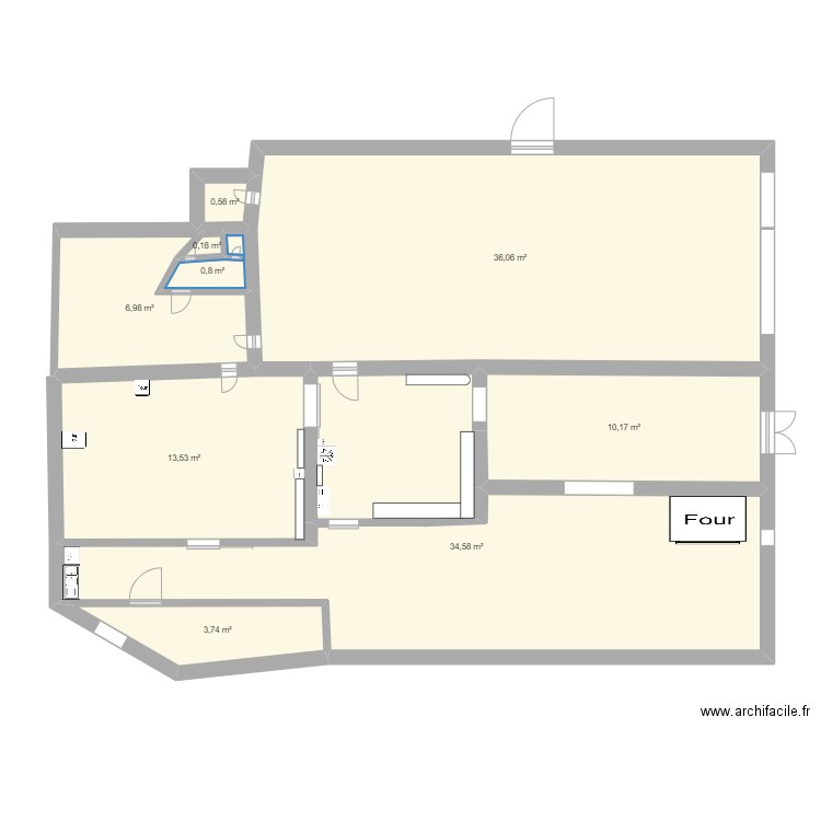 elliot. Plan de 0 pièce et 0 m2
