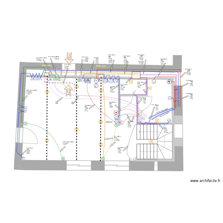 grange 23. Plan de 0 pièce et 0 m2
