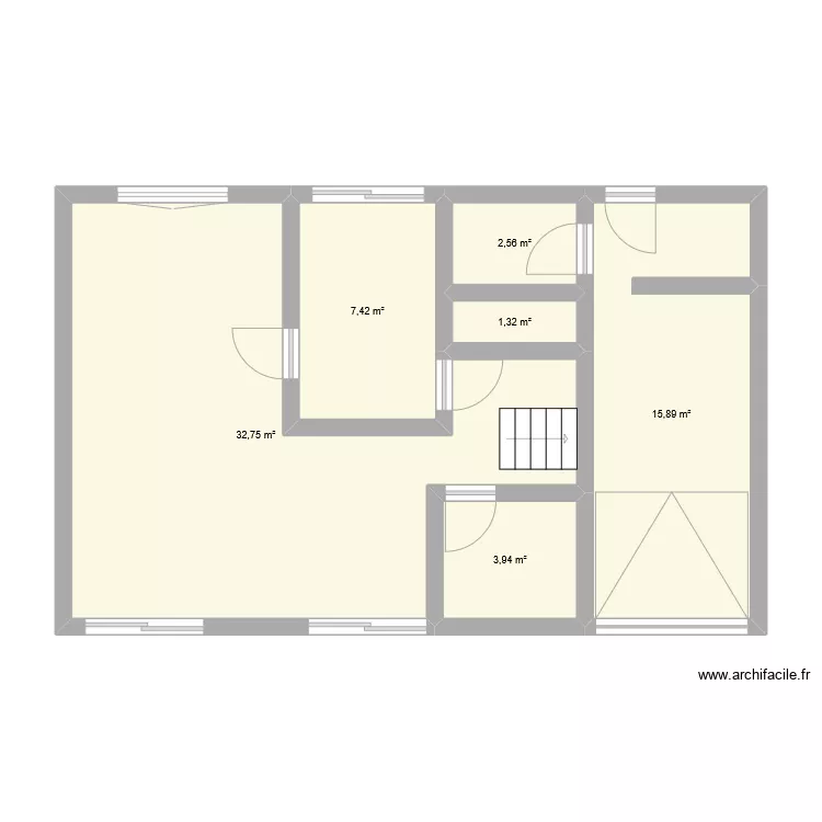 Maison de Winter Fouras. Plan de 