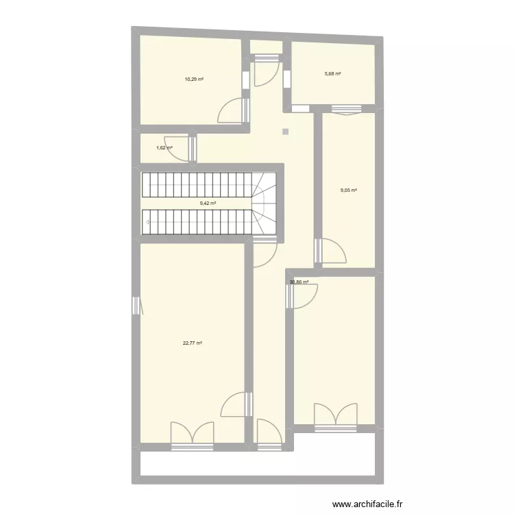 rach_2etage_original. Plan de 7 et 90 m² rach_2etage_original. Plan de 7 et 90 m²