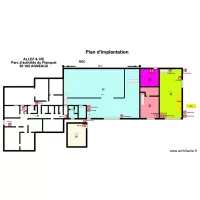 Plan d'implantation ALLEZ & CIE