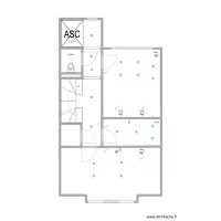 MJ Hall + WC + ascenseur 3&egrave;me (domotique)