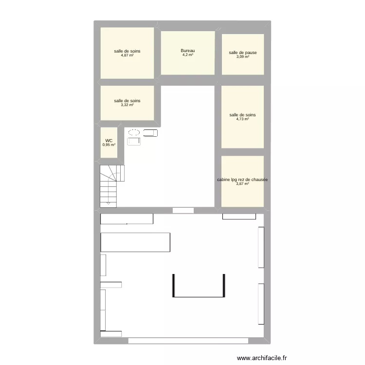 plan Yves Rocher candice. Plan de 7 et 25 m² plan Yves Rocher candice. Plan de 7 et 25 m²