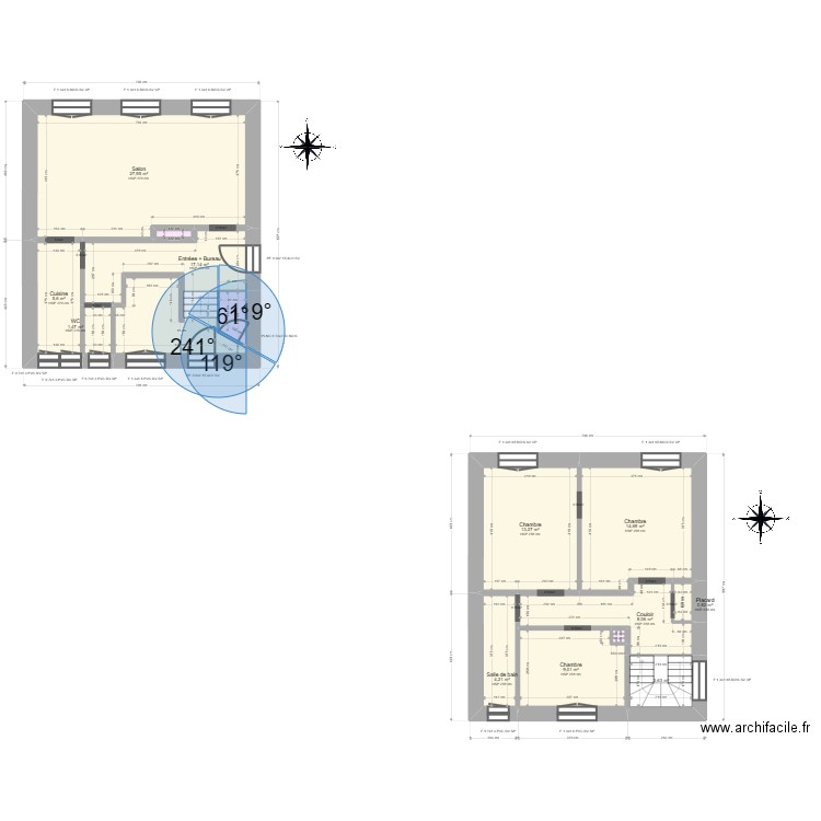 ML25001564 KRZYSZTON. Plan de 14 pièces et 108 m2