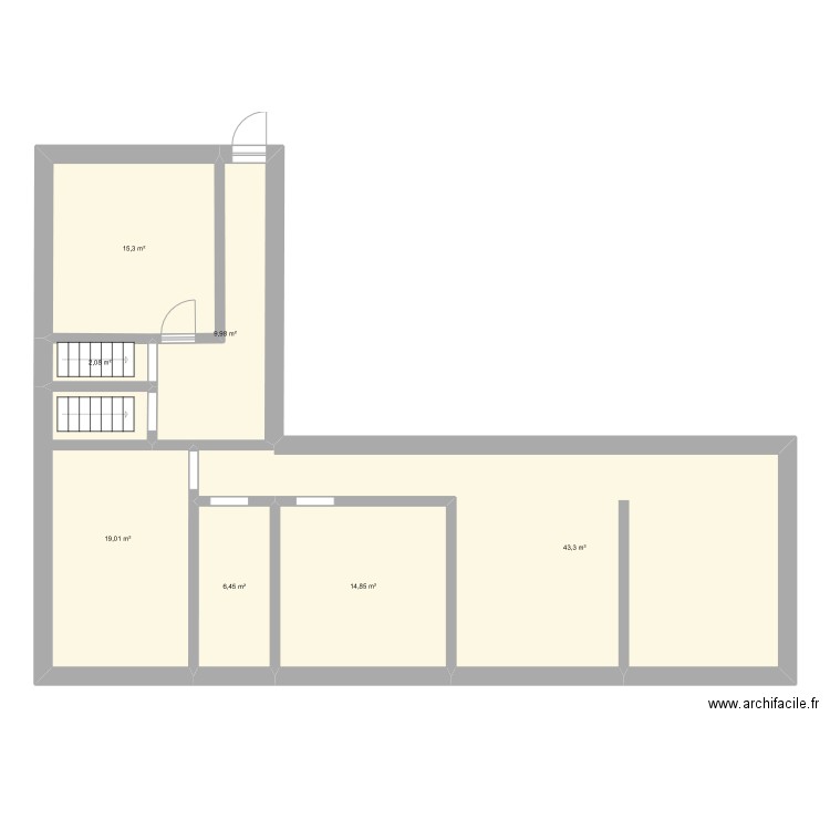 Test1. Plan de 7 pièces et 111 m2