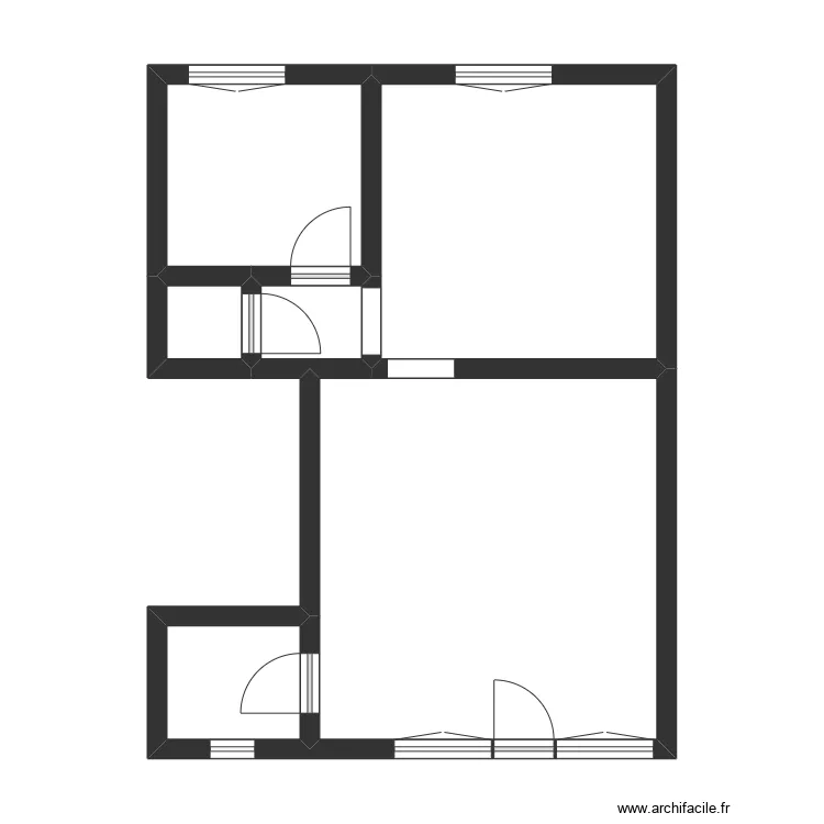 SCI MORSANE KENNEL. Plan de 6  et 47 m²
