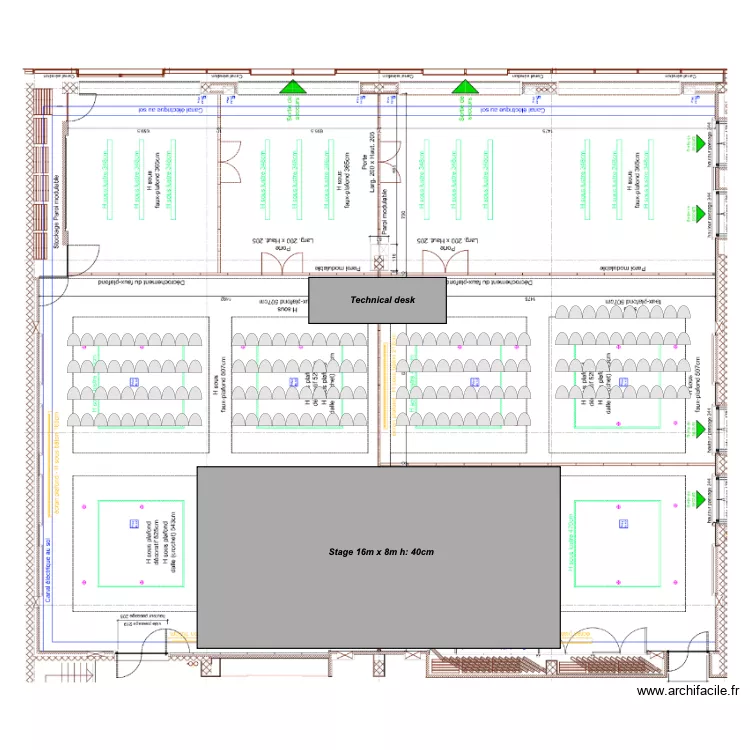 implantation Inter DCAF V2. Plan de implantation Inter DCAF V2. Plan de