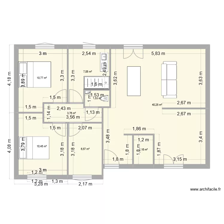 Kervin Defintifi. Plan de 