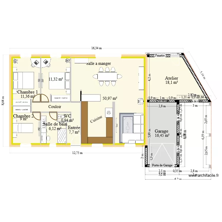 RRR. Plan de 15 et 194 m² RRR. Plan de 15 et 194 m²