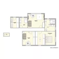 Suite parentale + 1 Chambre + Simu V2 + SDB + buanderie v2