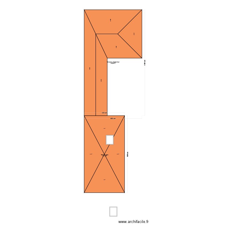 PLAN DE COUPE TOIT. Plan de 0 pièce et 0 m2