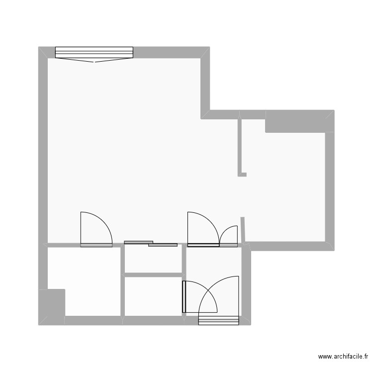 JULIEN MARC. Plan de 7 pièces et 30 m2