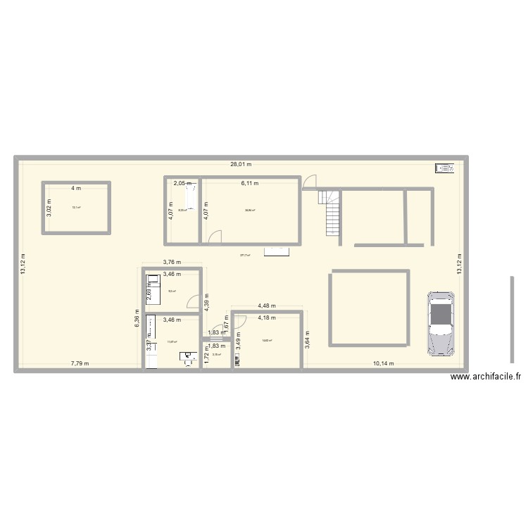 MAISON ROSSO. Plan de 0 pièce et 0 m2