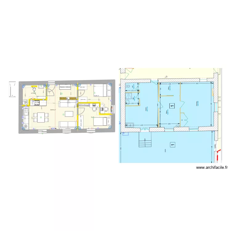 Chessy 11_Ter. Plan de 4 Pièces et 49 m²
