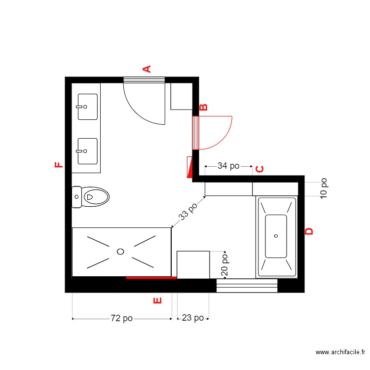 bujold. Plan de 0 pièce et 0 m2