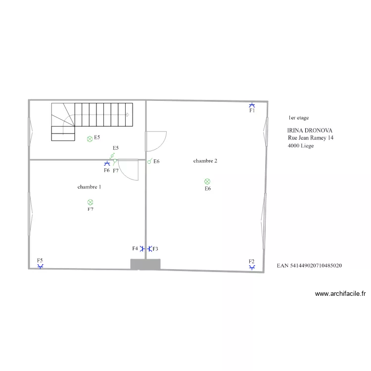 irina 1et 22. Plan de 