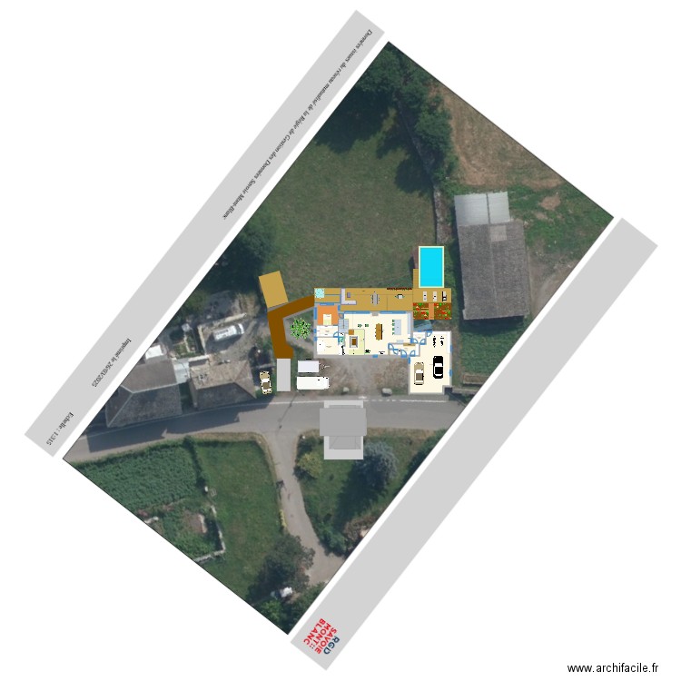 Plan V8. Plan de 37 pièces et 471 m2