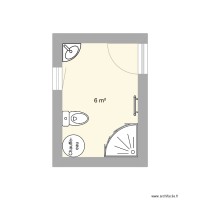 salle de bain etudiant