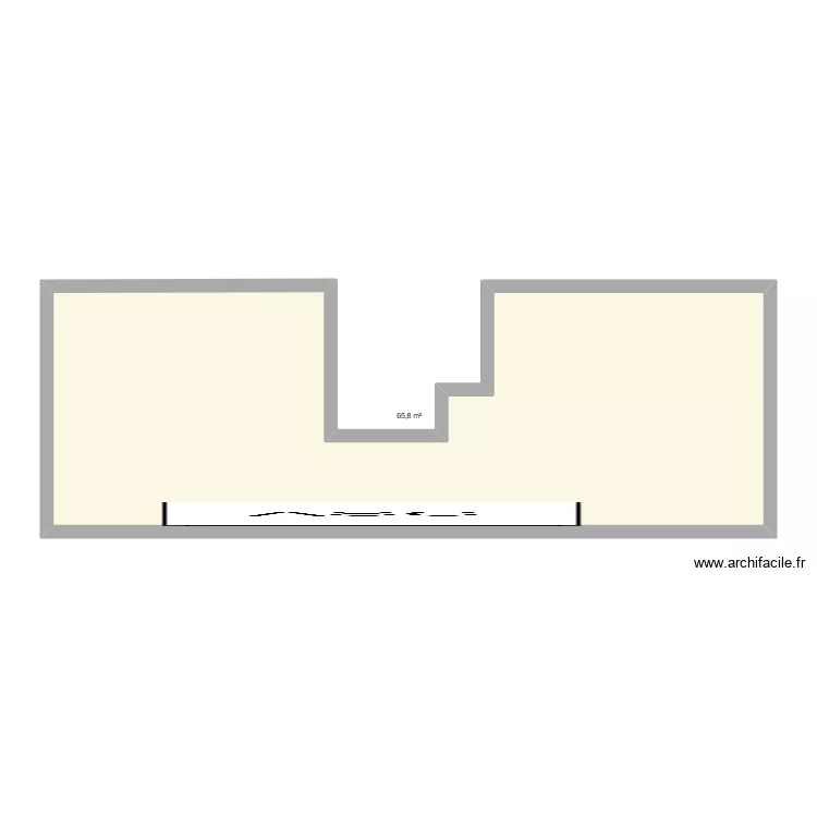 Carros Bois. Plan de 1  et 66 m²