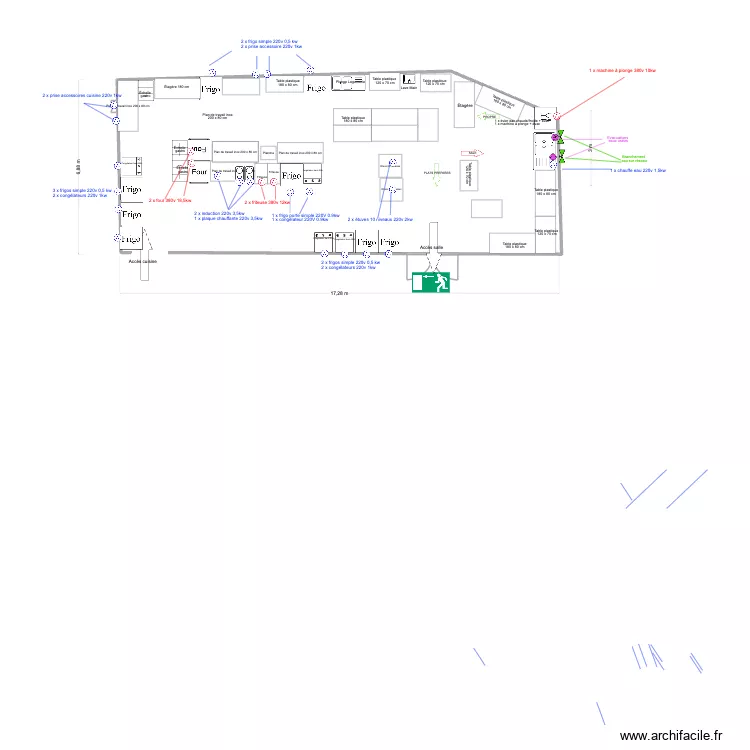 Cuisine Imagine Dragon - Groupama Stadium -2026. Plan de 