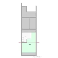 Liégeois 65 Rez+4 Existant - Projeté -