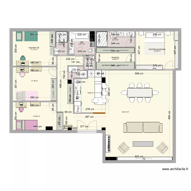 Foch colonne. Plan de Foch colonne. Plan de