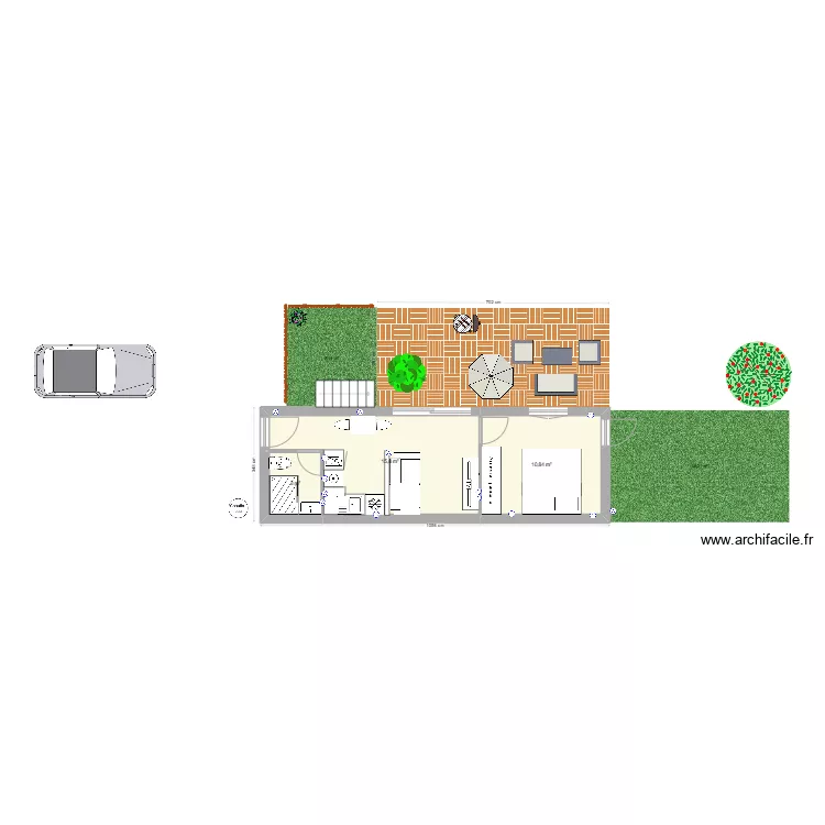 MAISON TOUTOU. Plan de 