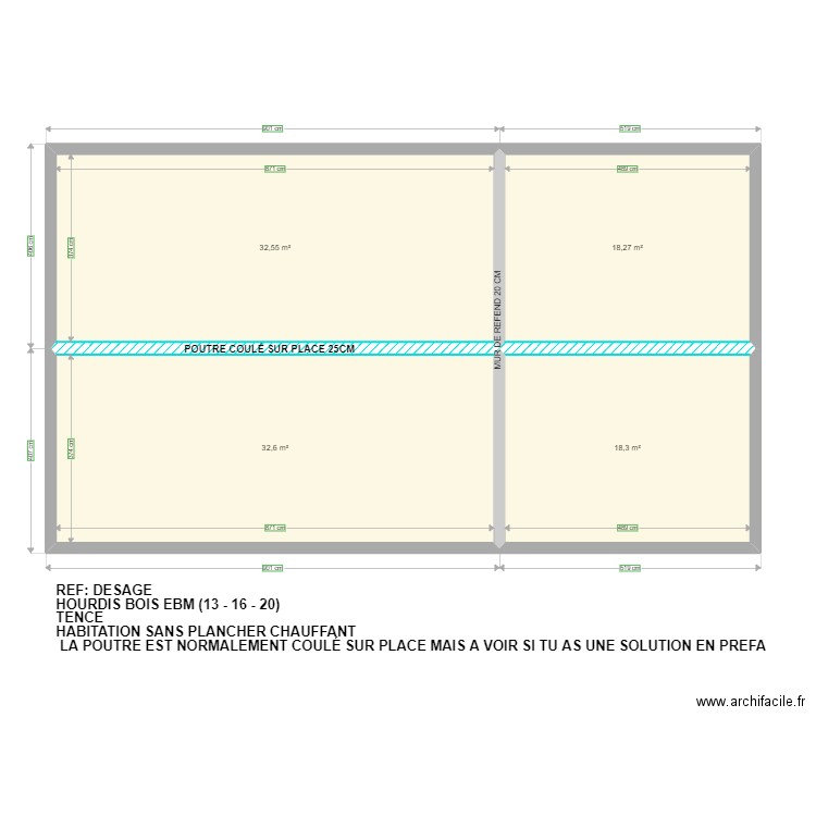 DESAGE ROMAIN . Plan de 0 pièce et 0 m2